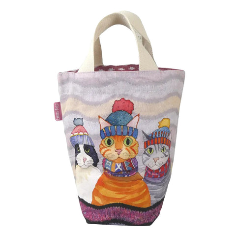 エマボール バケット バッグ S Cats in Hats 猫 ねこ かわいい