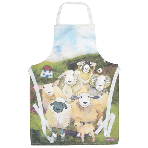 エマボール コットンエプロン Felted Sheep ひつじ かわいい