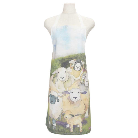 エマボール コットンエプロン Felted Sheep ひつじ かわいい