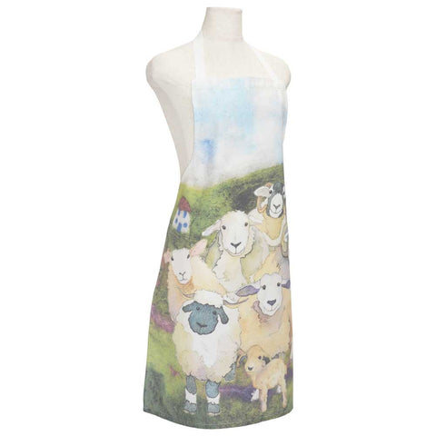 エマボール コットンエプロン Felted Sheep ひつじ かわいい