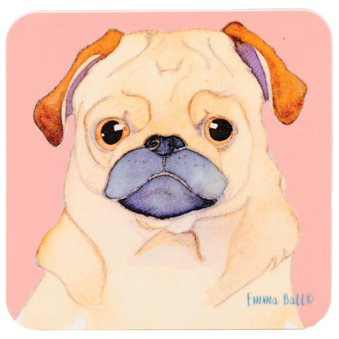 コースター Doug the Pug パグ 犬