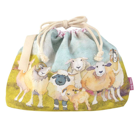 巾着バッグ Felted Sheep