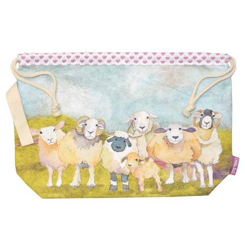 巾着バッグ Felted Sheep