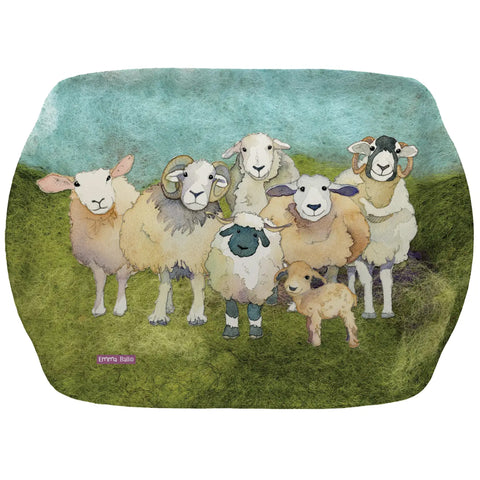 エマボール ミディアムトレイ Felted Sheep フェルトシープ 羊 ひつじ