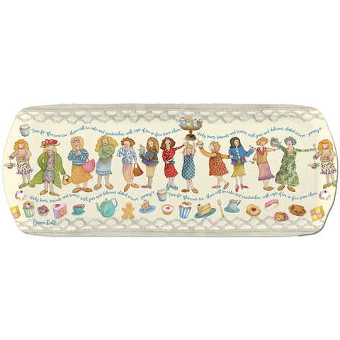 エマボール サンドウィッチトレイ Afternoon Tea お盆 トレイ