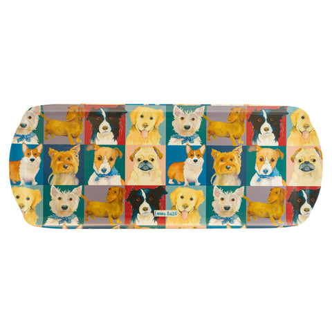 別注品 エマボール サンドウィッチトレイ Dog Repeat かわいい 犬 プレート カフェトレイ トレイ トレー お盆 おぼん