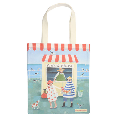トートバッグ Fish & Chips