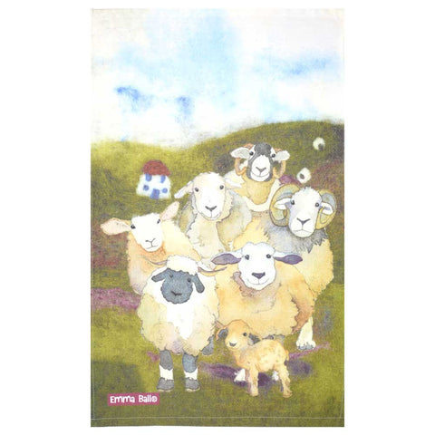 コットンティータオル Felted Sheep