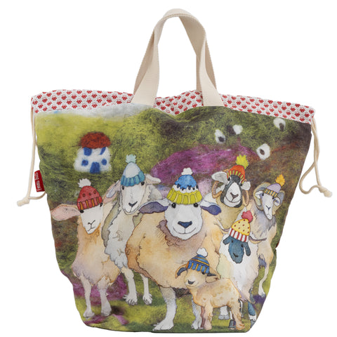 エマボール バケット バッグ L Felted Sheep バケツバッグ 羊 ひつじ かわいい
