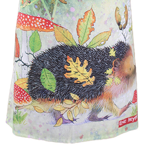 コットンエプロン Hedgehog