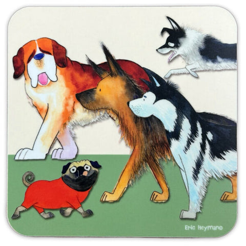 エマボール コースター Paw Club 3 犬 dog かわいい
