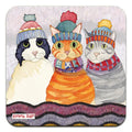 エマボール コースター Cats in Hats 猫 ネコ
