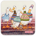 エマボール コースター Dapper Ducks かわいい あひる