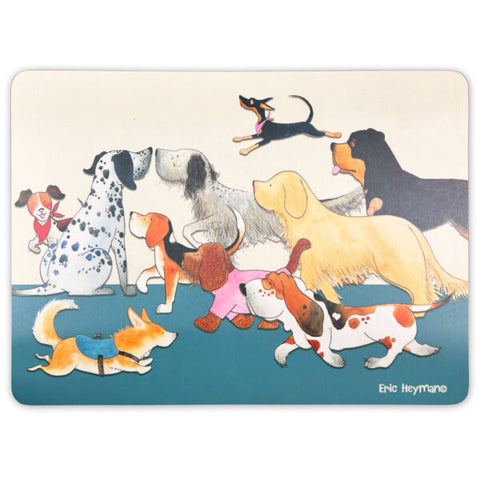 エマボール ティーマット Paw Club Blue(Paw) 犬 dog かわいい
