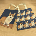 オックスフォードタイム オリジナル 限定商品 CORGI コーギー トートバッグ エコバック サブバック